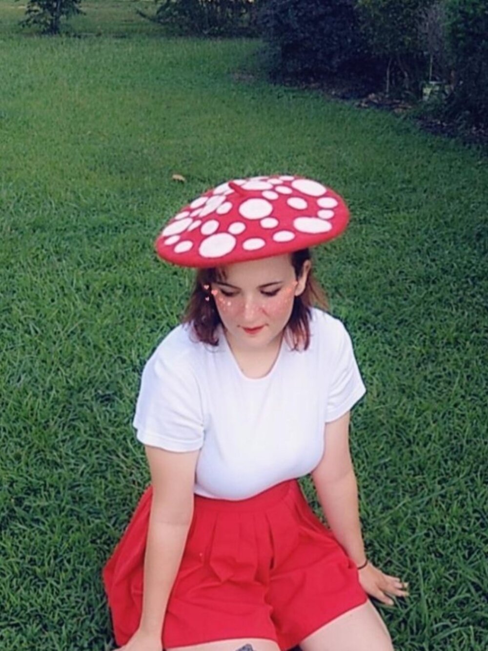 Elope Mushroom Heartfelted Hat